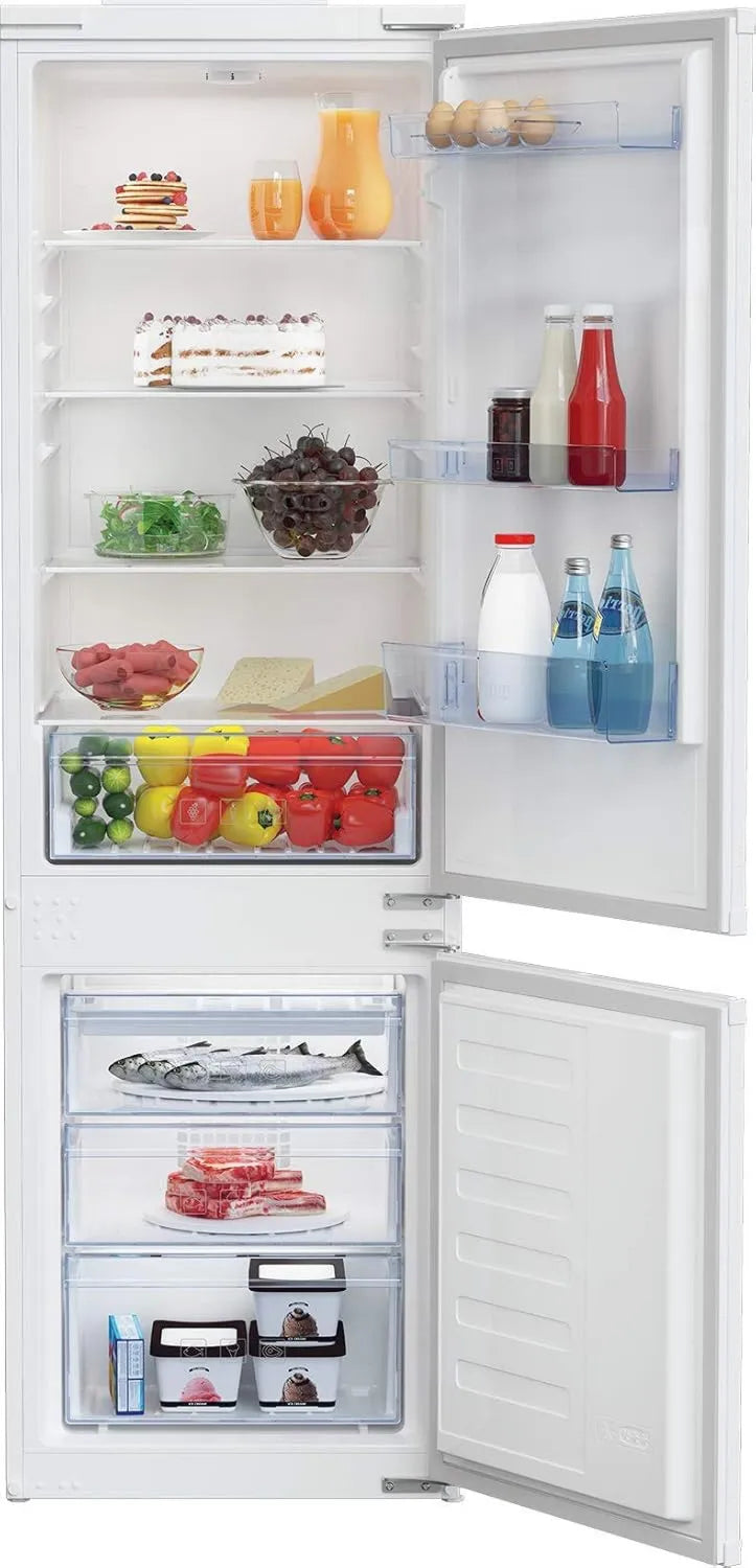 Beko BCSA285K4SN frigorífico, 35 dB, Congelador Integrado, Tecnología de Arrastre