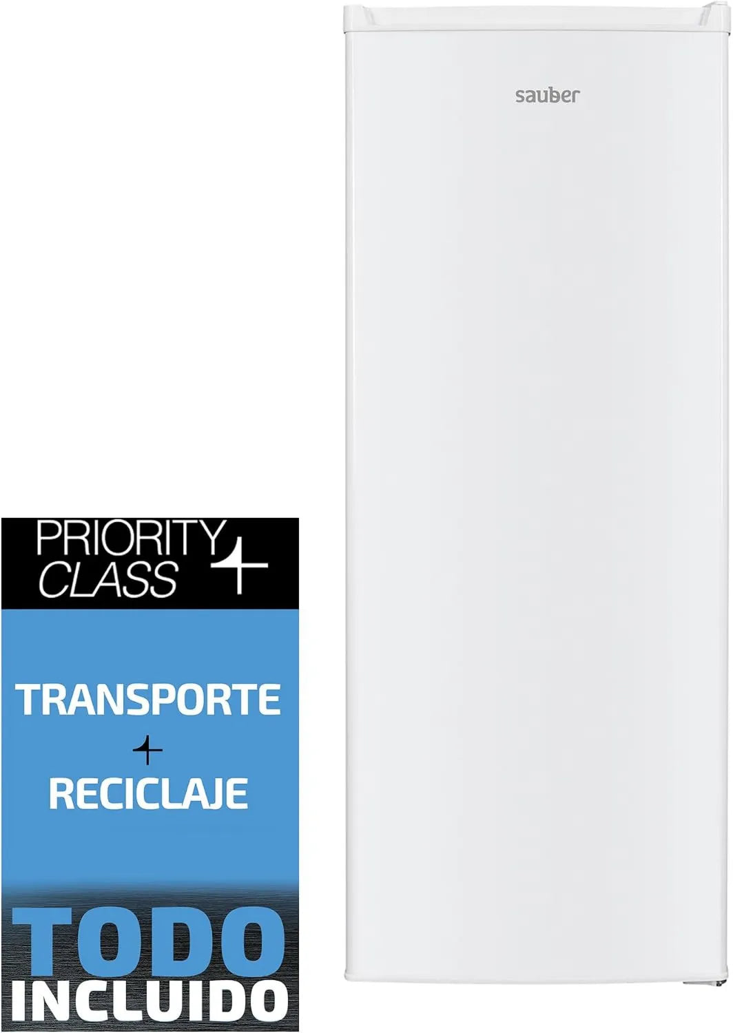 Frigorífico SERIES 3-F14324WH, 242 litros, 143 x 55 cm, Cajón para frutas y verduras, Tirador integrado