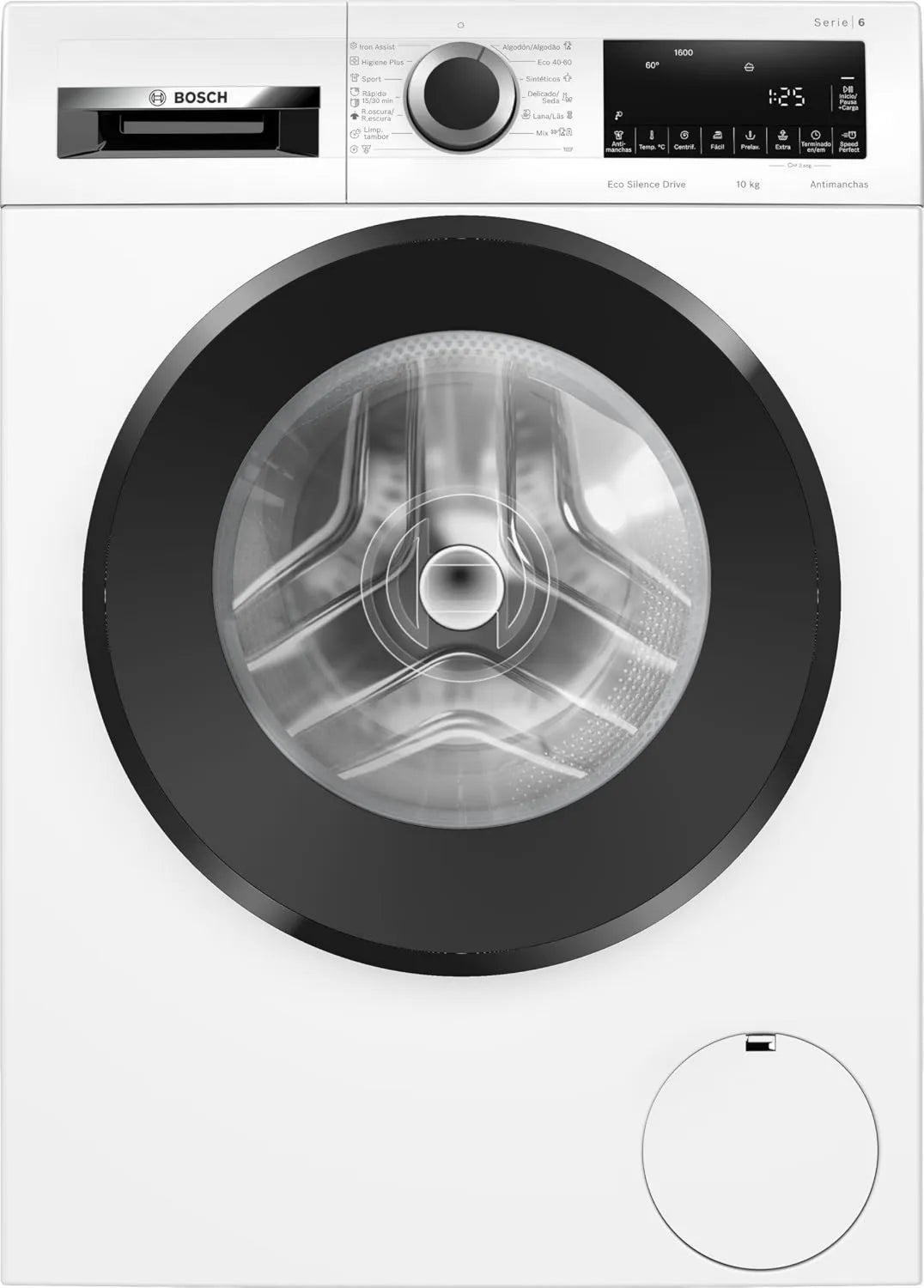 Bosch WGG256Z0ES lavadora, 10 kg, 1600 RPM, Libre Instalación, Función Pausa + Carga