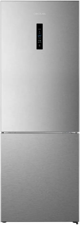 Cecotec frigorífico, tecnología No Frost, acero inoxidable, funcionamiento eficiente, 495 L, 200 cm, 70 cm, Altura y Ancho, Bajo Consumo, Total