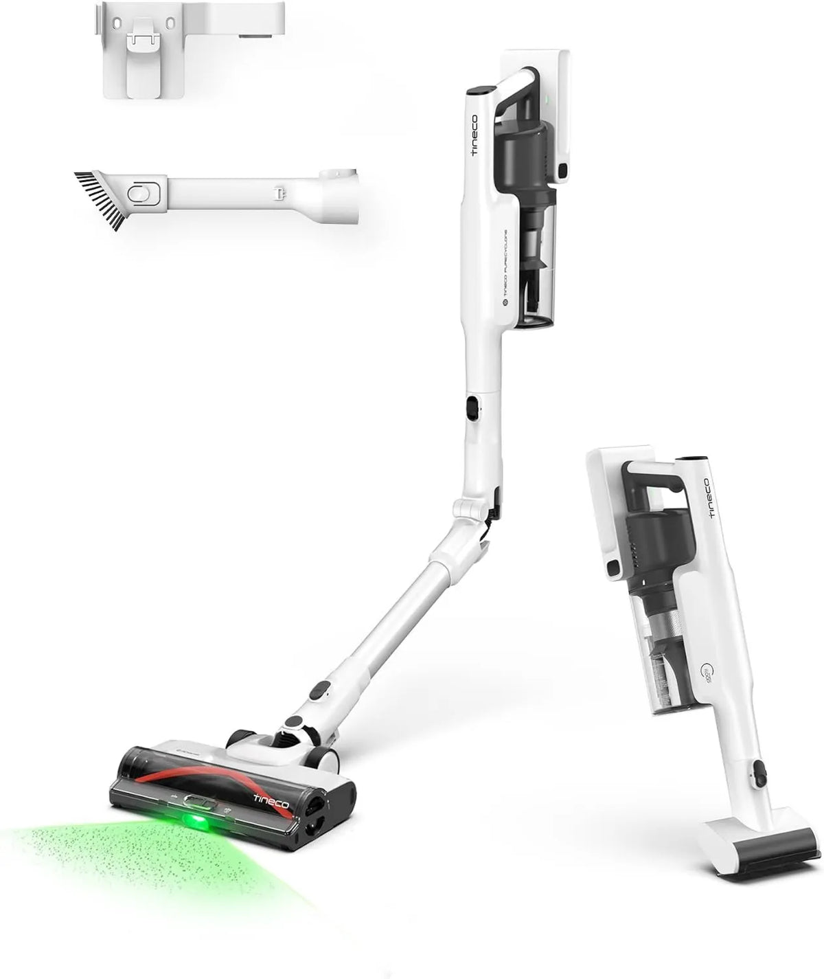 Aspiradora de mano A50S, 185W, 70Min, 1L, diseño inalámbrico, One Plus Sin Cable, Succión, Autonomía, Contenedor de Basura Más Grande, Cepillo 3DSense