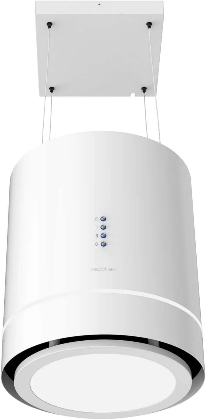 Cecotec 448000 campana extractora, 800M3/H, 210W, 44Cm, Succión, Control Electrónico, Filtro Carbono