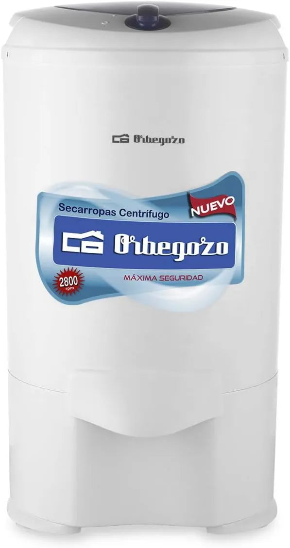 Secadora SC 4600, acero inoxidable, 5.2 kg, Ropa Orbegozo, Tambor