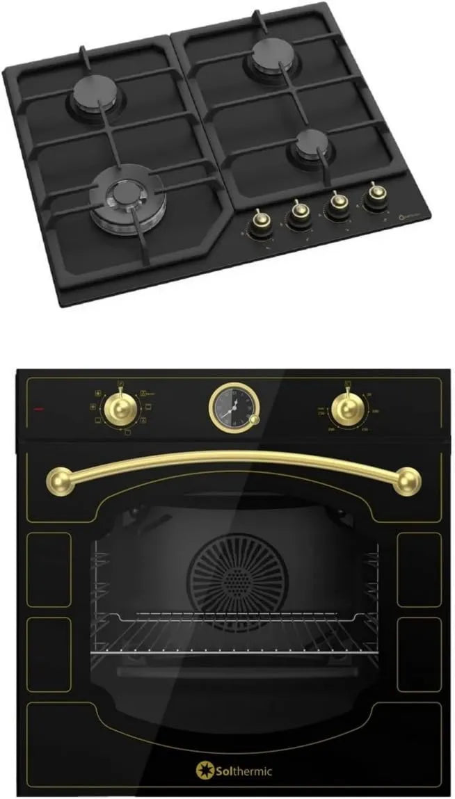 Horno eléctrico, 64 L, 60 cm, cocción doméstica con control de temperatura