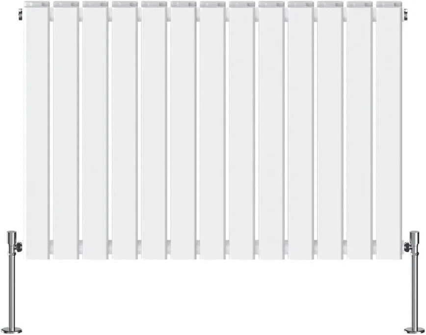 Radiador, 600 x 884 mm, doble panel plano, sala de estar