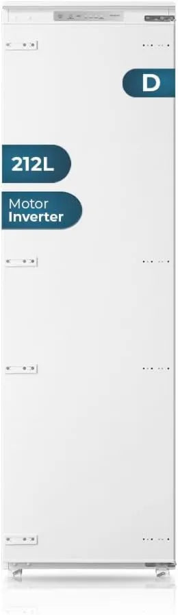 Congelador HCVI17754ND00, 212 Litros, Puerta Reversible, Hyundai Blanco, Clase de Eficiencia Energética D