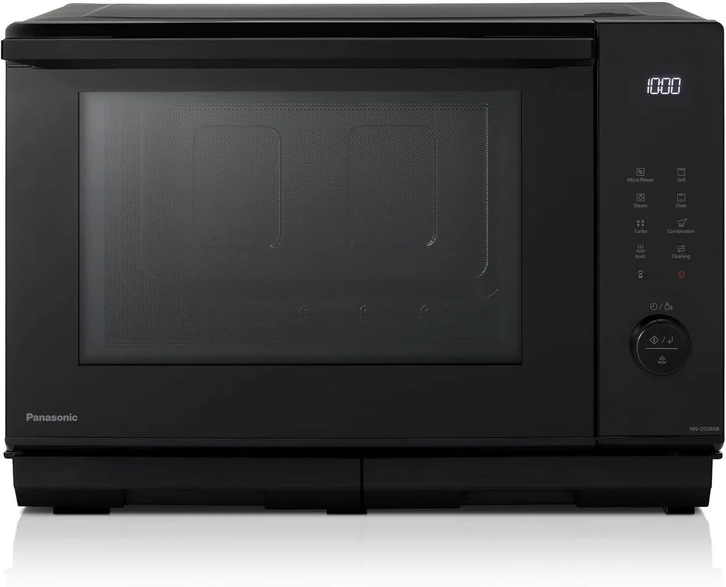 Panasonic NN-DS59NMETG horno microondas, 27 Litros, 1000 W, 32 Programas, Microondas Combi 4-en-1, Superficie Plana, Cocción a Dos Niveles
