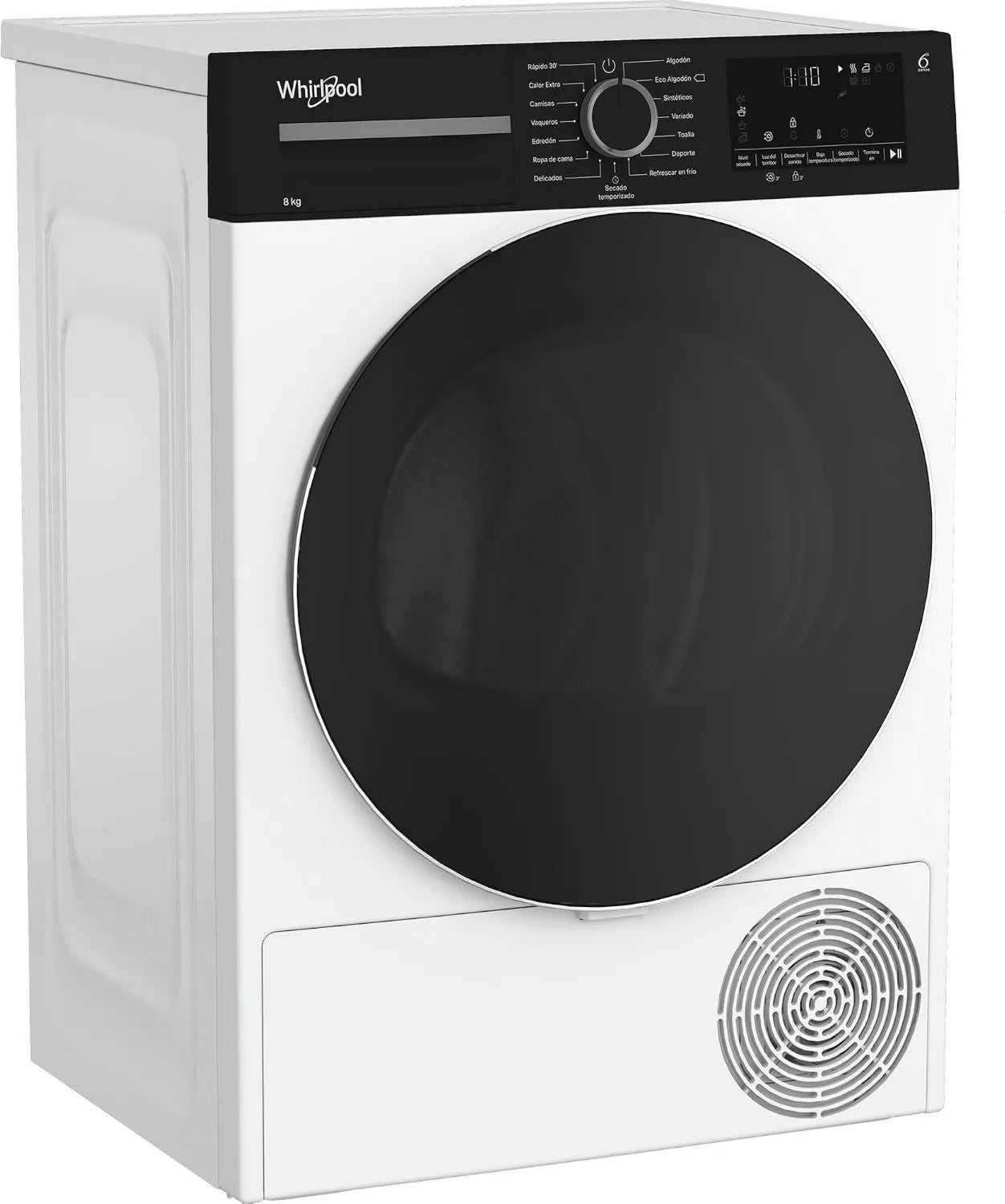 Whirlpool secadora, 83M, cuidado automático de la ropa