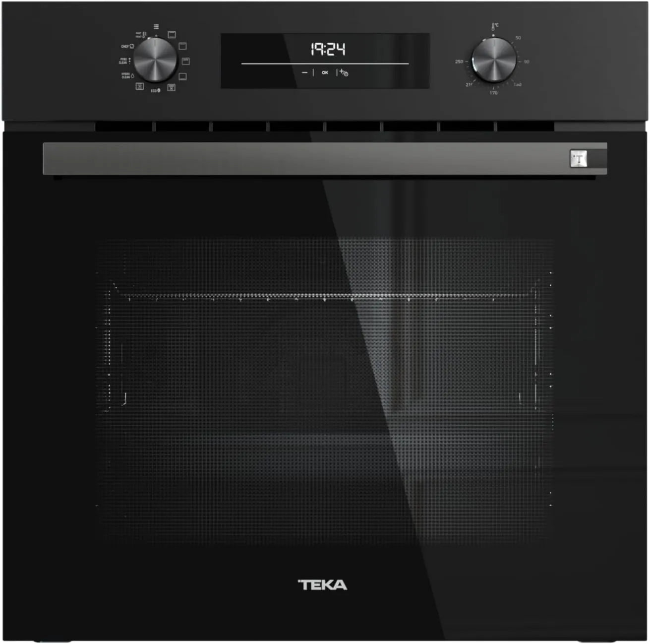 Teka HSB 6250 horno eléctrico, acero inoxidable, Horno Pirolítico Multifunción 8 Funciones de Cocción, Limpieza Pirolítica y HydroClean, Anti-Huellas