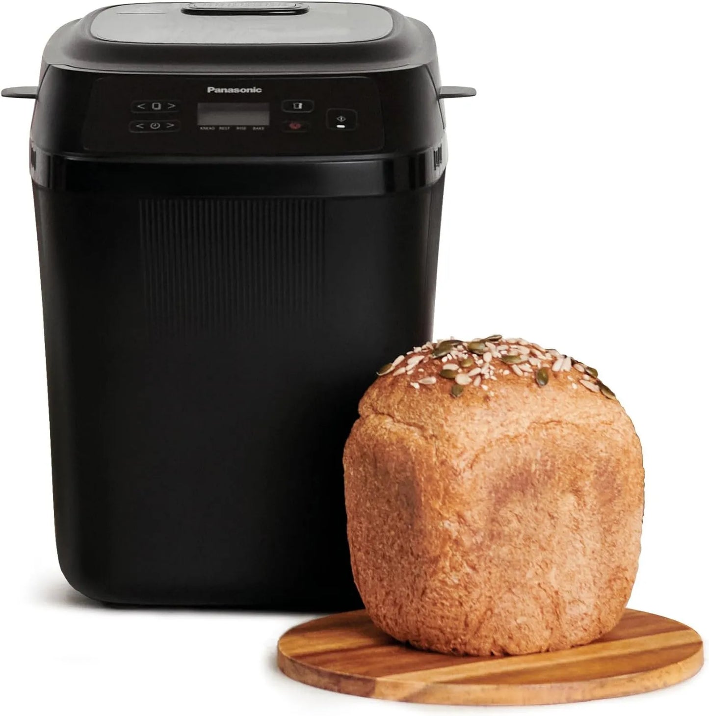 Panasonic SD-PN100KXE panificadora, 400 g, 4 Programas, Mini Automática para Hogares Pequeños, Sin Gluten, Diseño Compacto, 18 Programas Automáticos