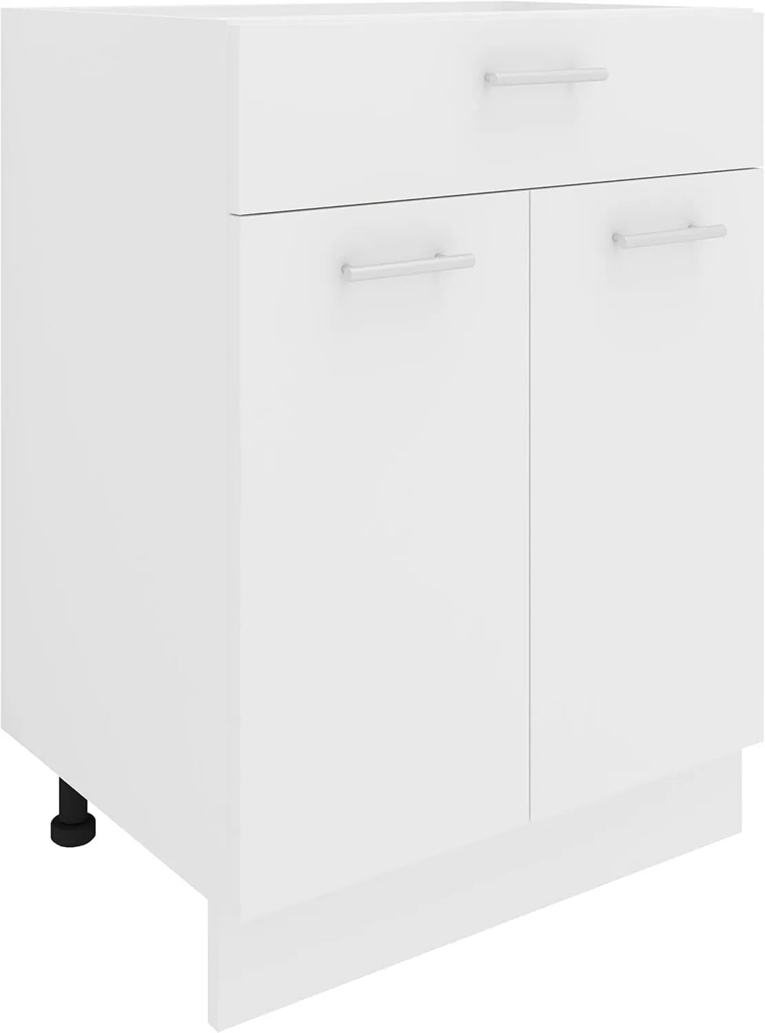 Armario de almacenamiento, 60 cm, Cocina Ancho Mueble bajo cajón Cocina Muebles de Cocina Esilo
