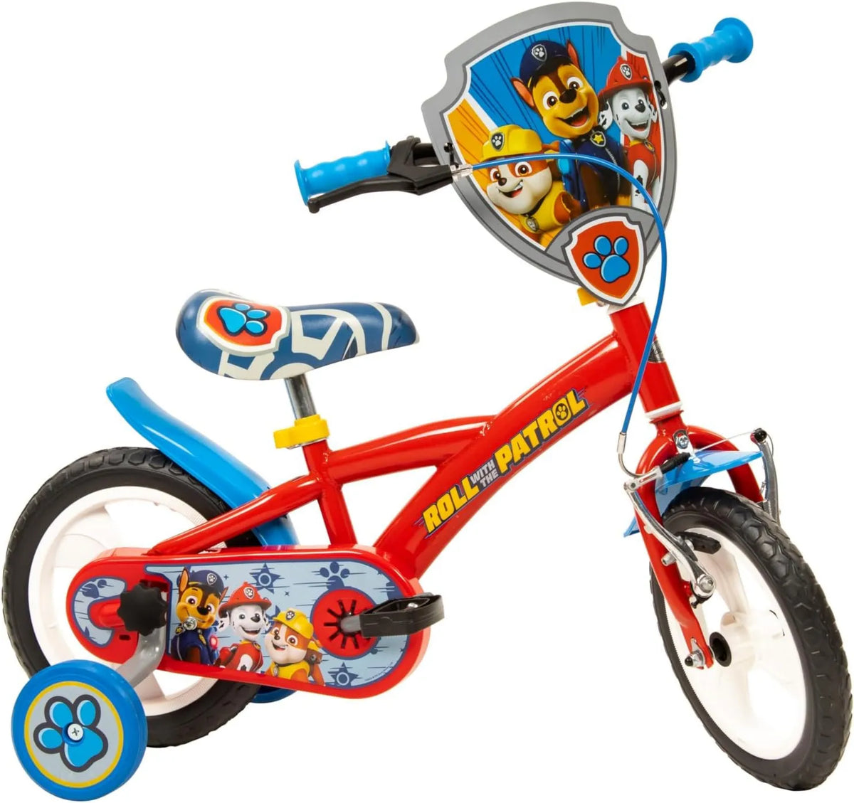 Toimsa bicicleta, 12' Paw Patrol, bicicleta para ocio y aprendizaje