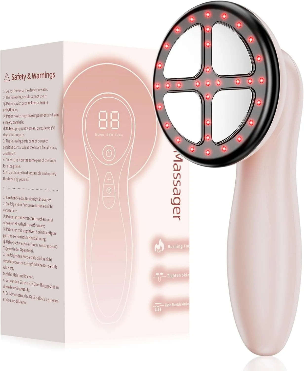 Masajeador, Eléctrico para Cintura, Piernas y Espalda