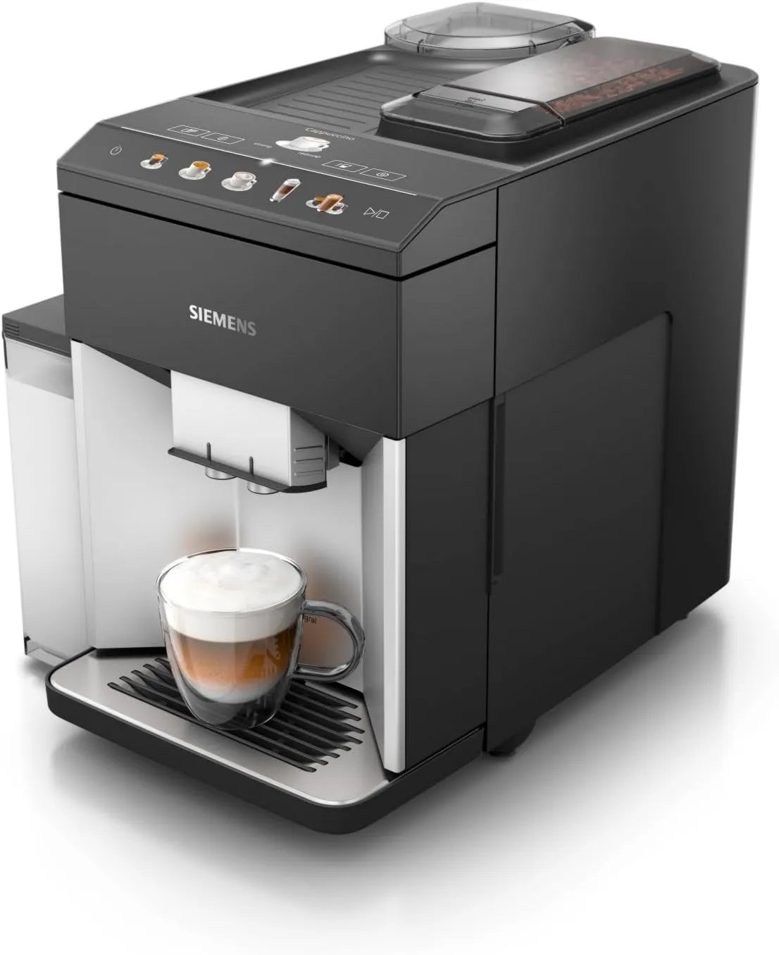 Siemens EQ500 TQ513R01 cafetera, limpieza autoMilk, pantalla TFT Touch&Slide, función oneTouch doubleCup