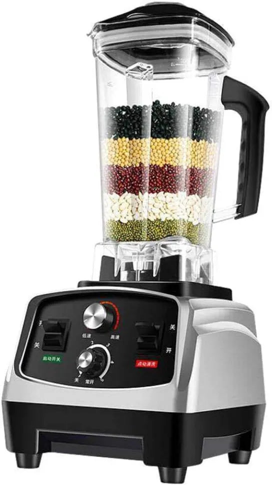 Batidora de vaso, 110V, Licuadora Profesional De Encimera, Batidos Y Hielo Picado, sistema de limpieza integrado