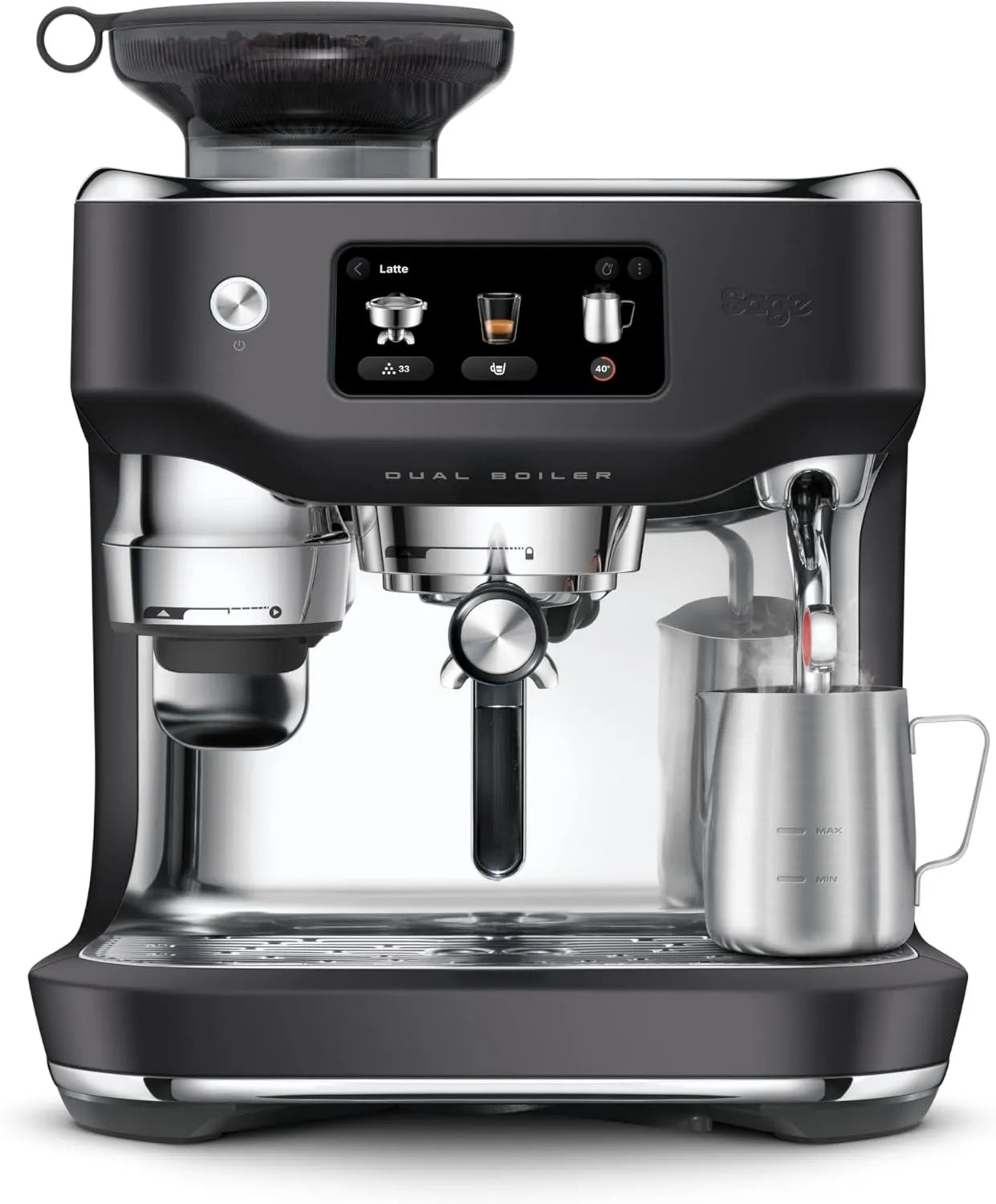 Cafetera, función de vapor, The Oracle Dual Boiler, Superautomática con Vaporizador de Leche Manual y Automático