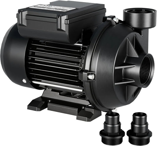 Piscina desmontable, 400 W, 11.500 L, 230V, para Piscina, h Circulación s Desmontables, Altura Máx. 10 m, Protección de Sobrecarga Térmica, 50Hz