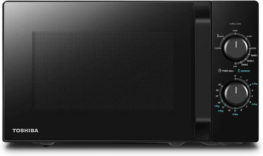 Toshiba MW2-MG20PF horno microondas, 1000 W, 5 niveles, función grill, con función crujiente grill y cocina combinada
