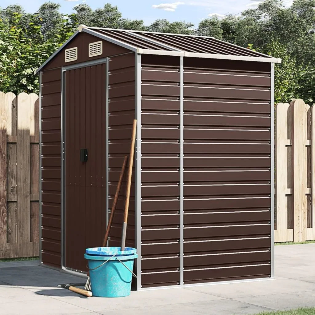 Cobertizo de jardín, 191x130x198cm, almacenamiento exterior protegido