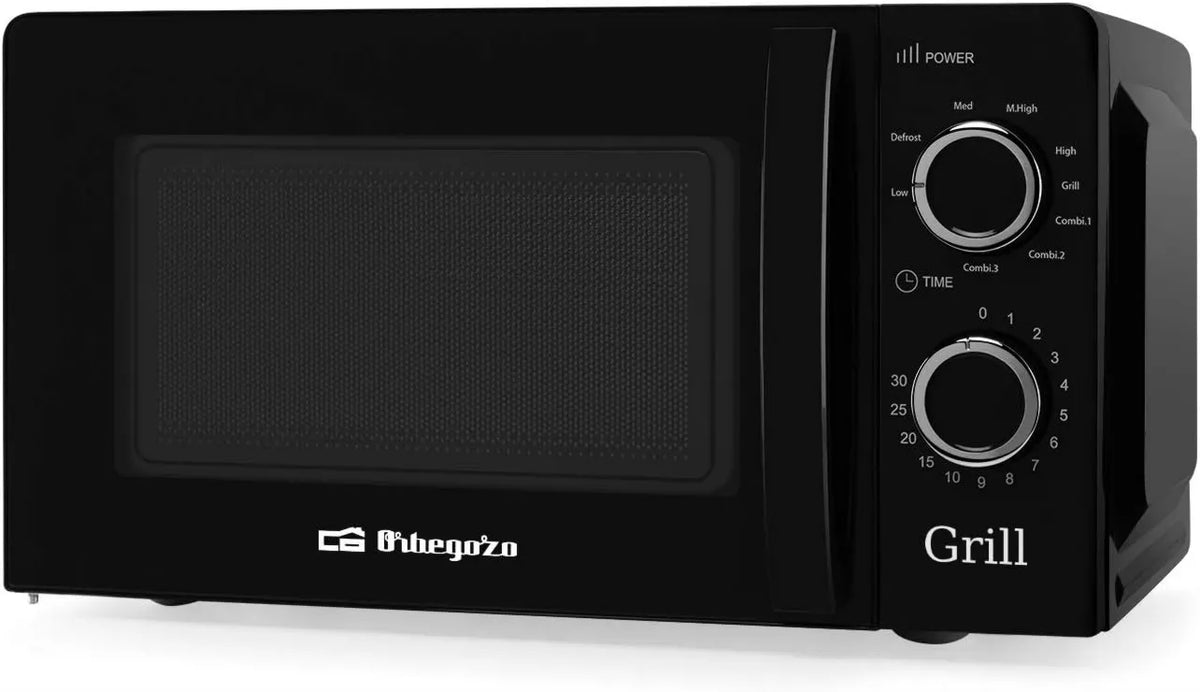 Horno microondas MIG 2131, 20 litros, 30 Minutos, 900 W, 3600 W, 5 Niveles, control programable, función grill, Temporizador hasta