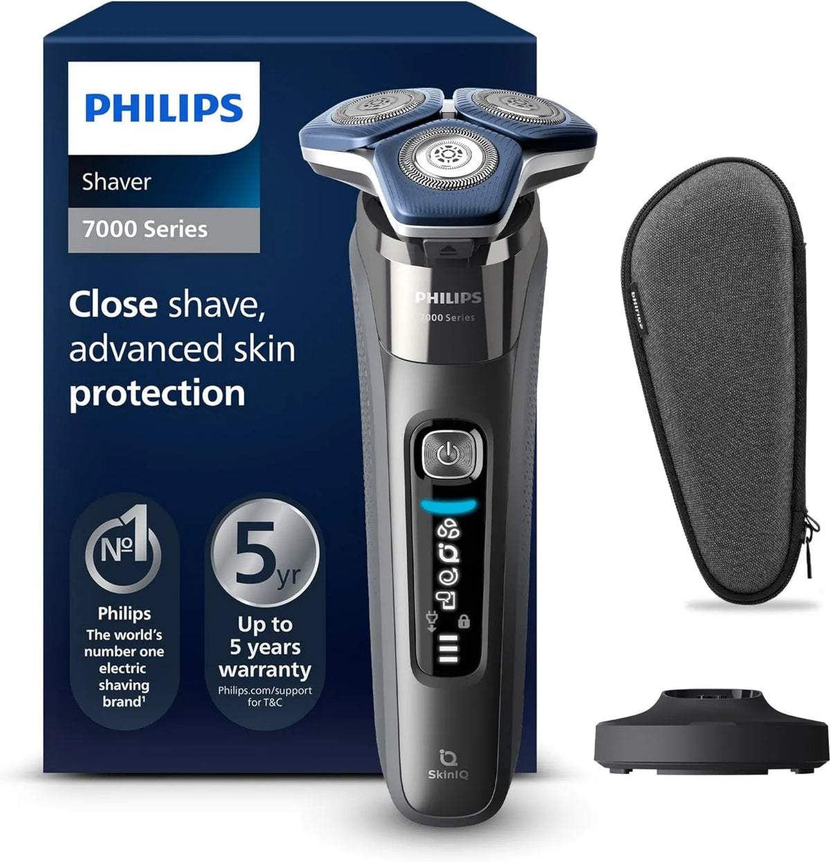 Philips S7887/35 monitor, Shaver Series 7000 Afeitadora Eléctrica en Seco y Húmedo