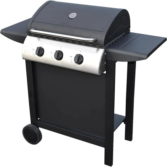 Happy Garden Barbacoa de Gas HAWAÏ 3 quemadores 8, 8,4 kW