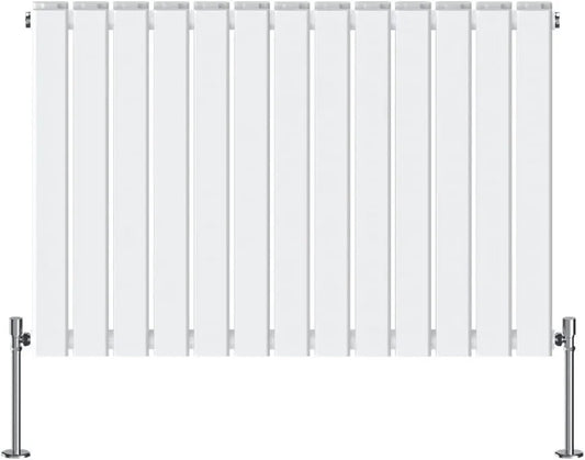 Radiador, 600 x 884 mm, doble panel plano, sala de estar