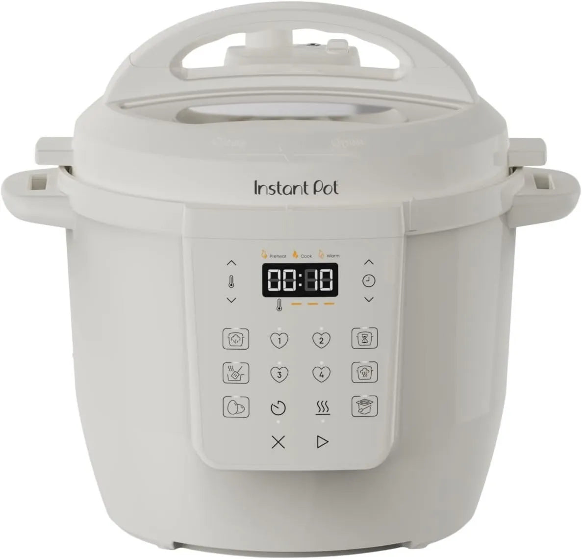 Olla eléctrica programable, 5.7L, Olla Multifuncional, Cocina Inteligente Multicocina: Olla a Presión, Olla de Cocción Lenta, White Sea Salt