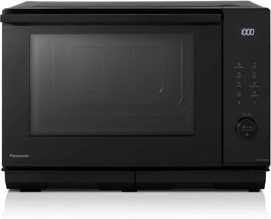 Panasonic NN-DS59NMETG horno microondas, 27 Litros, 1000 W, 32 Programas, Microondas Combi 4-en-1, Superficie Plana, Cocción a Dos Niveles
