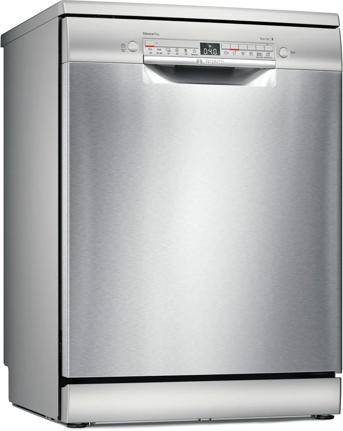 Bosch SMS2HKI04E lavavajillas, Instalación Gratuita, acero inoxidable, funcionamiento silencioso