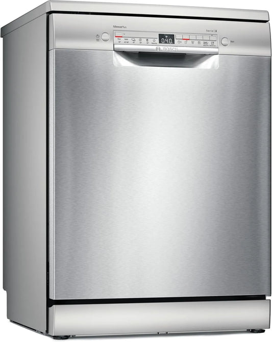 Bosch SMS2HKI04E lavavajillas, Instalación Gratuita, acero inoxidable, funcionamiento silencioso