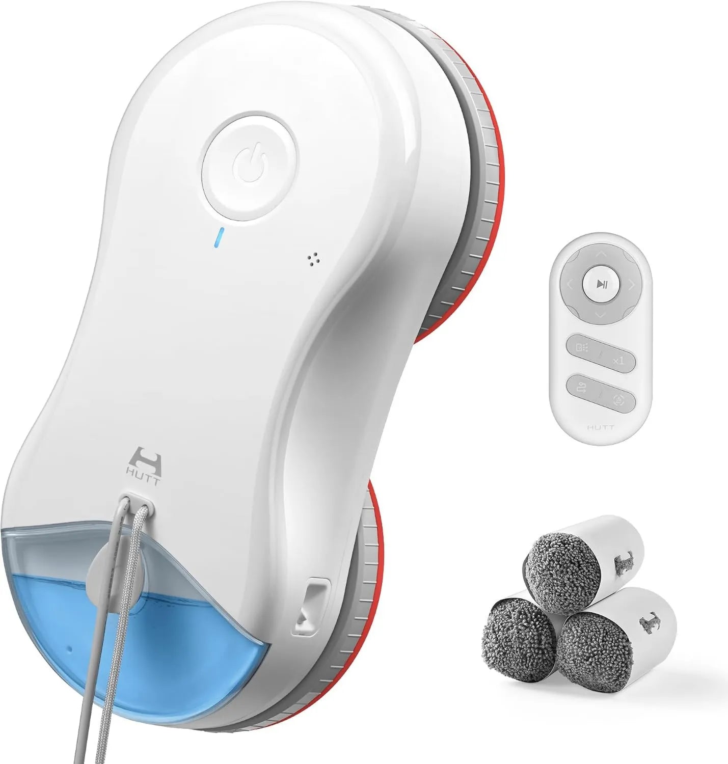 S55, 6500Pa, 80 ml, Pro Robot Limpiacristales con Almohadillas Flotantes 3D, Succión hasta, Pulverización HydroJet, Navegación Slam 4.0