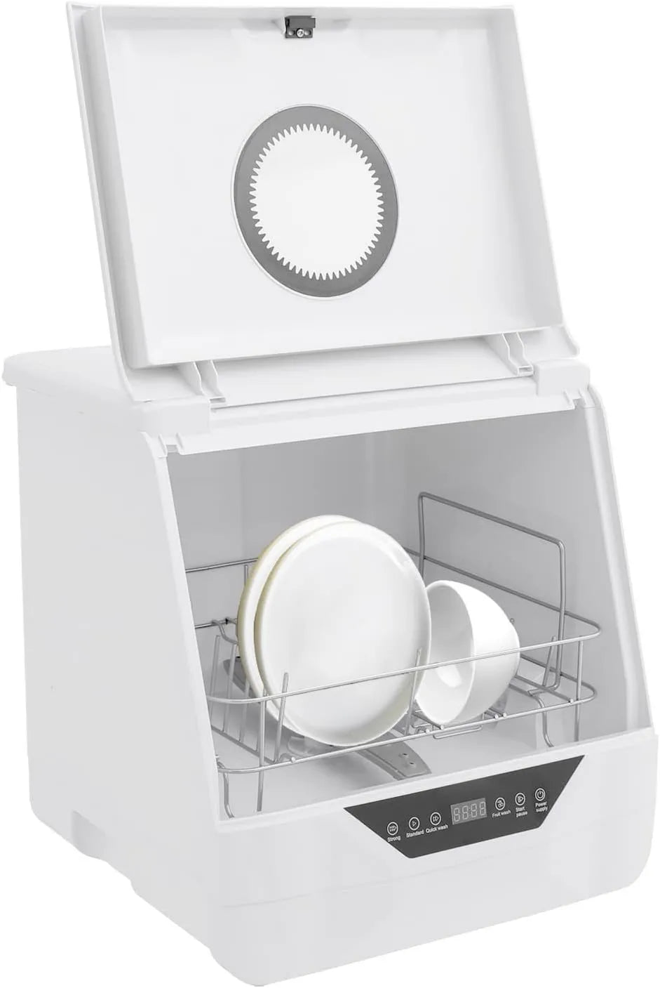 Lavavajillas, 4 Programas, Mesa, Limpieza Profunda 360°, Para Casas/Apartamentos/Pequeñas Caravanas