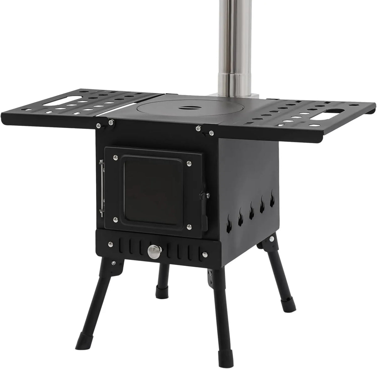 Horno eléctrico, diseño plegable, ajuste regulable
