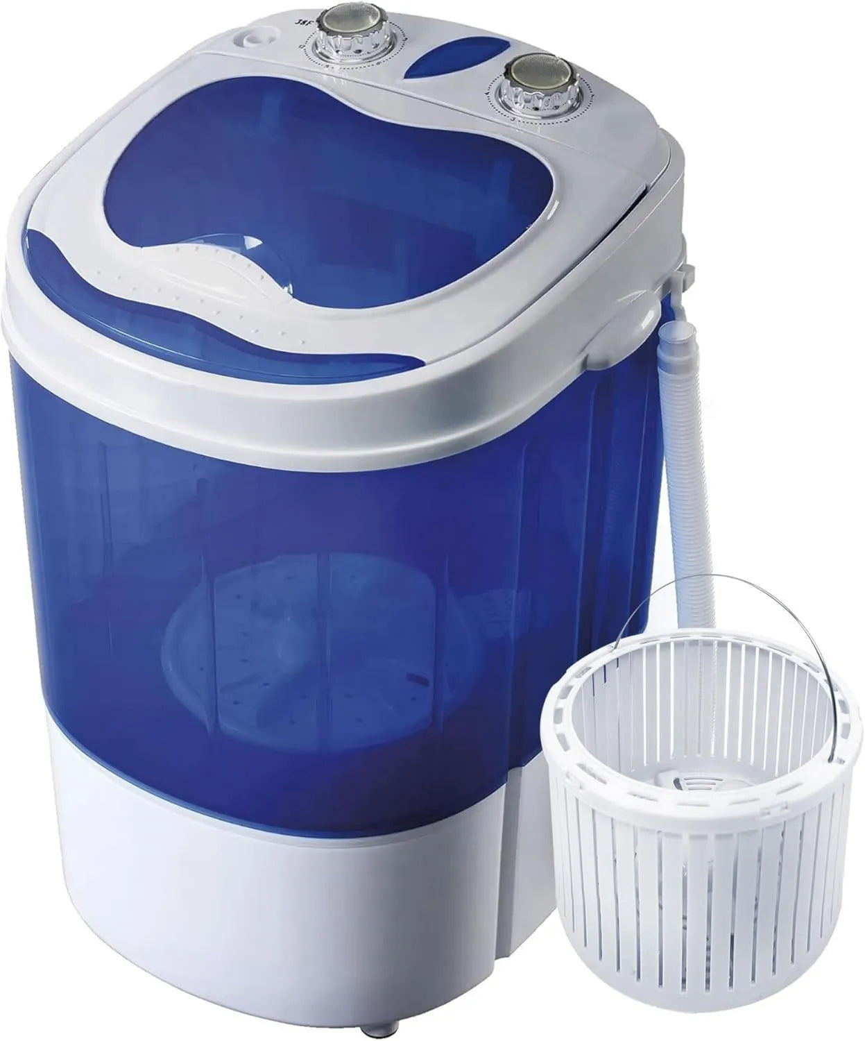 Lavadora WM1111, funcionamiento eficiente, 3Kg, briebe Camp Mini Portátil con Centrifugado, Capacidad Ropa, Caravanas Camper y Autocaravanas