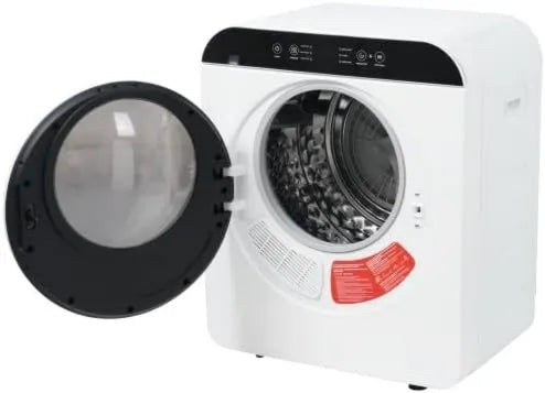 Secadora, 4.5kg, 180min, 6 Programas, con Esterilización UV y Calor 3, Doble Dirección de Giro, Temporizador, Seguridad Infantil, Montaje en Pared